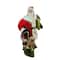 5ft. Red Musical Inflatable Santa Claus Christmas Figurine